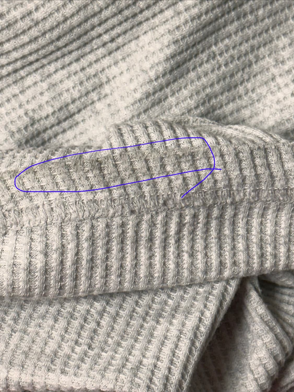 지초이컴포트 24-003 와플 레이어드 팬츠 멜란지화이트 1 상품이미지4