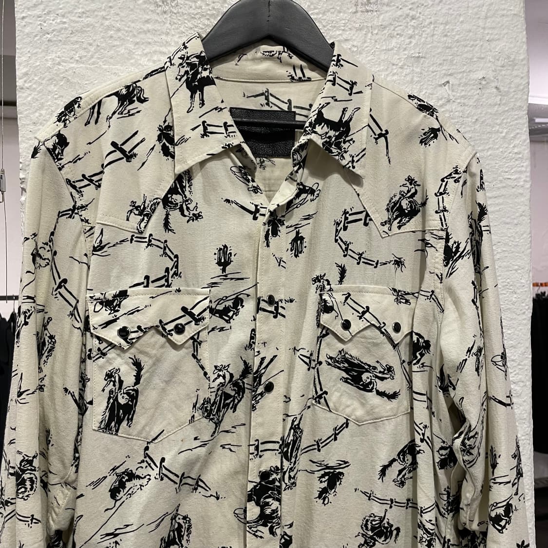 더 레터스 웨스턴 그래픽 셔츠 상품이미지2