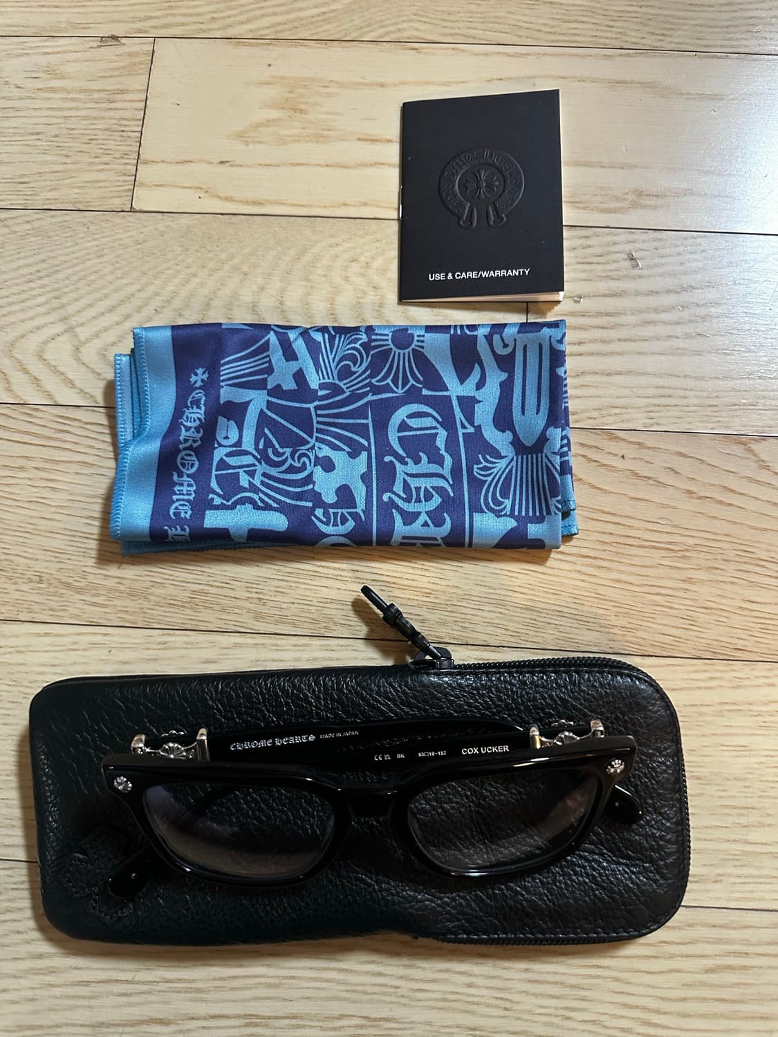 크롬하츠 / 콕스어커 블랙 실버 / 53mm 상품이미지1