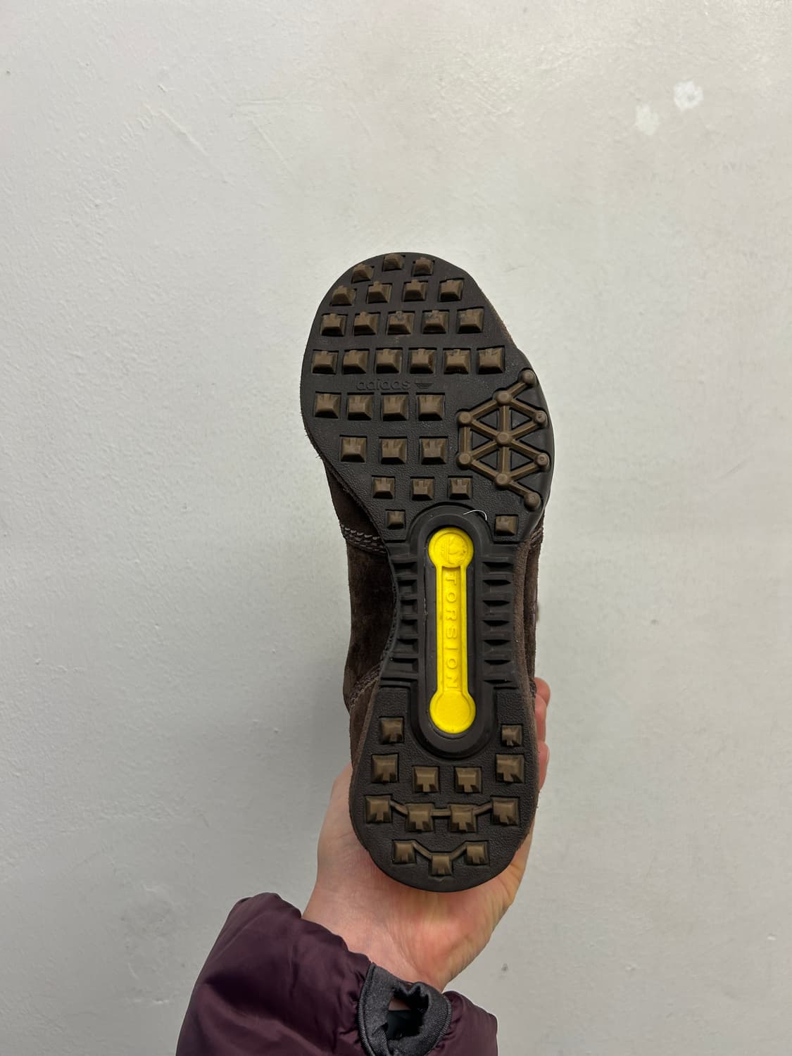 00s Y2K 아디다스 브라운 스웨이드부츠 235 상품이미지6