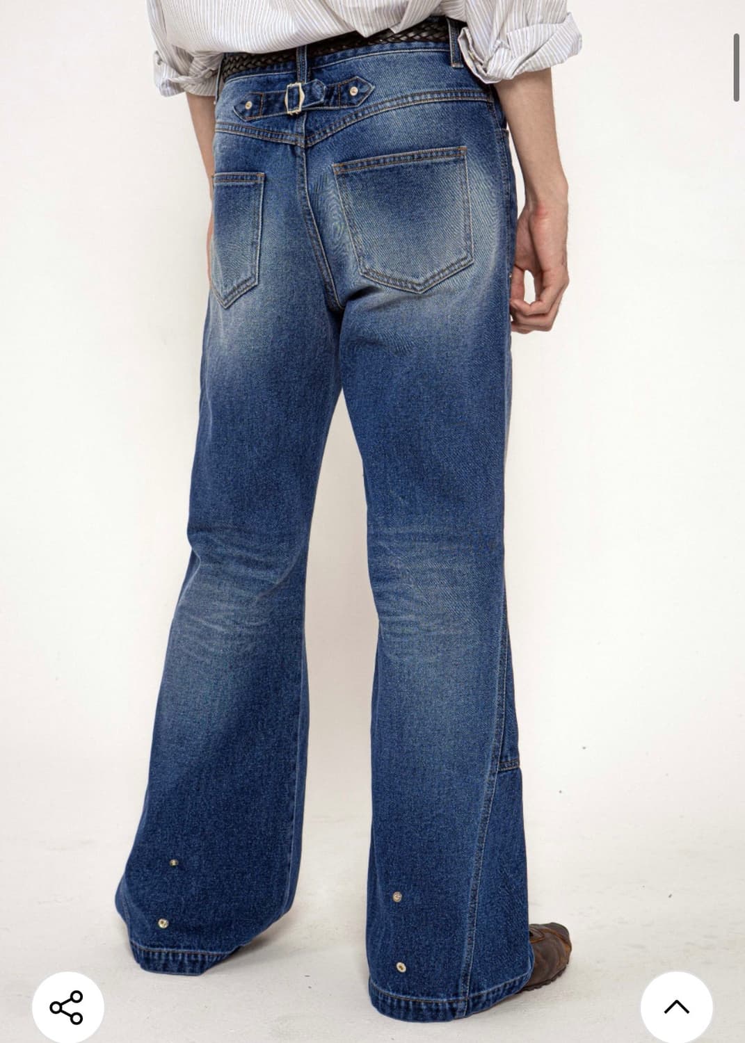 율러 플레어 팬츠 M사이즈 상품이미지3