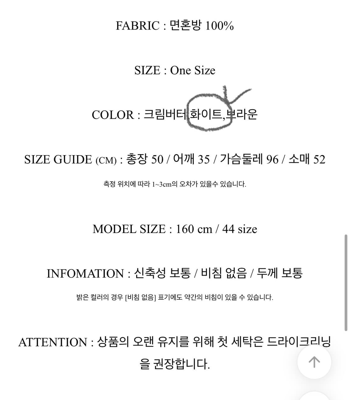 청순 화이트 블라우스✉️ 상품이미지3