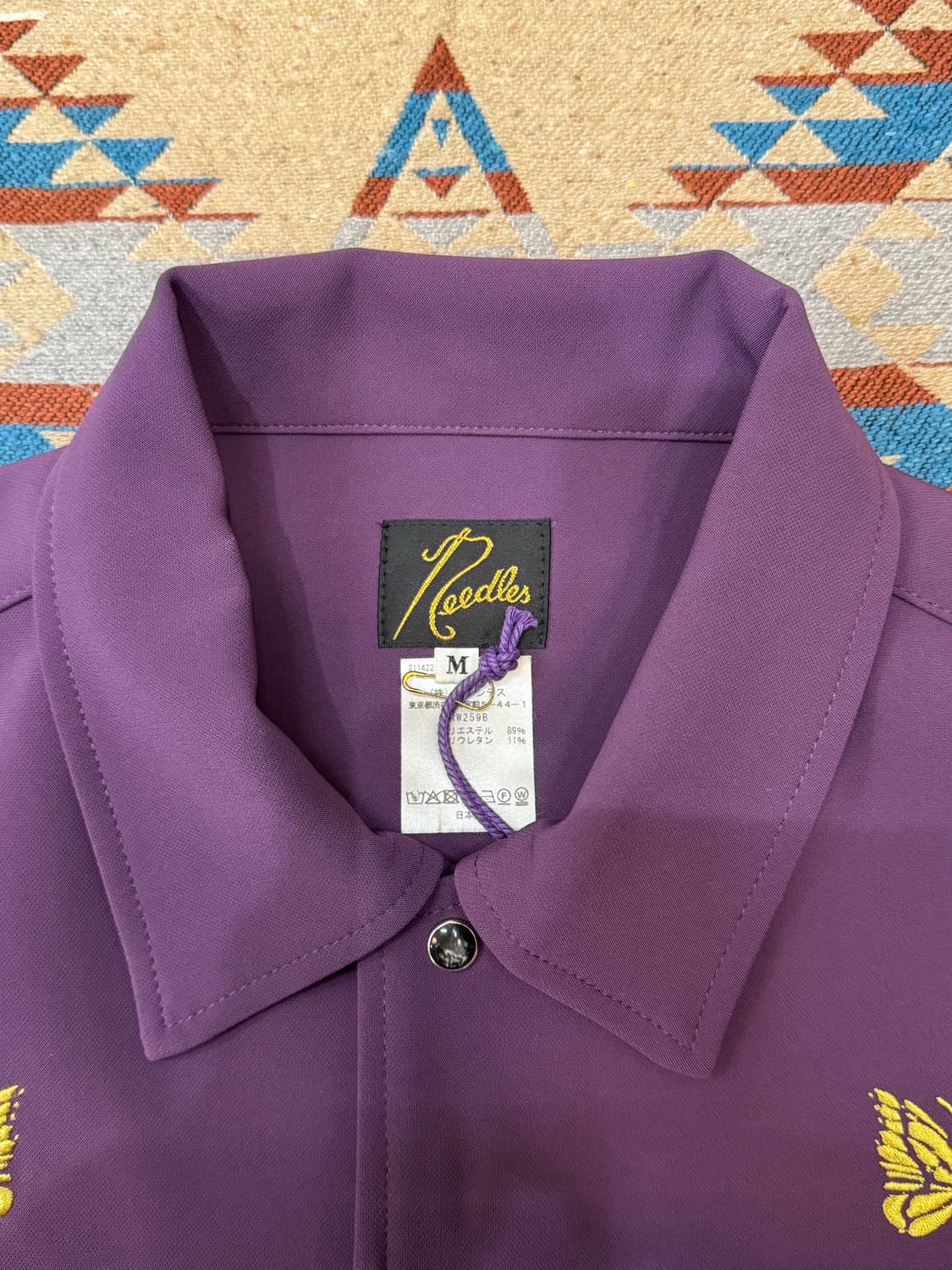 [M] 니들스 파이핑 카우보이 자켓 퍼플 25FW  상품이미지3