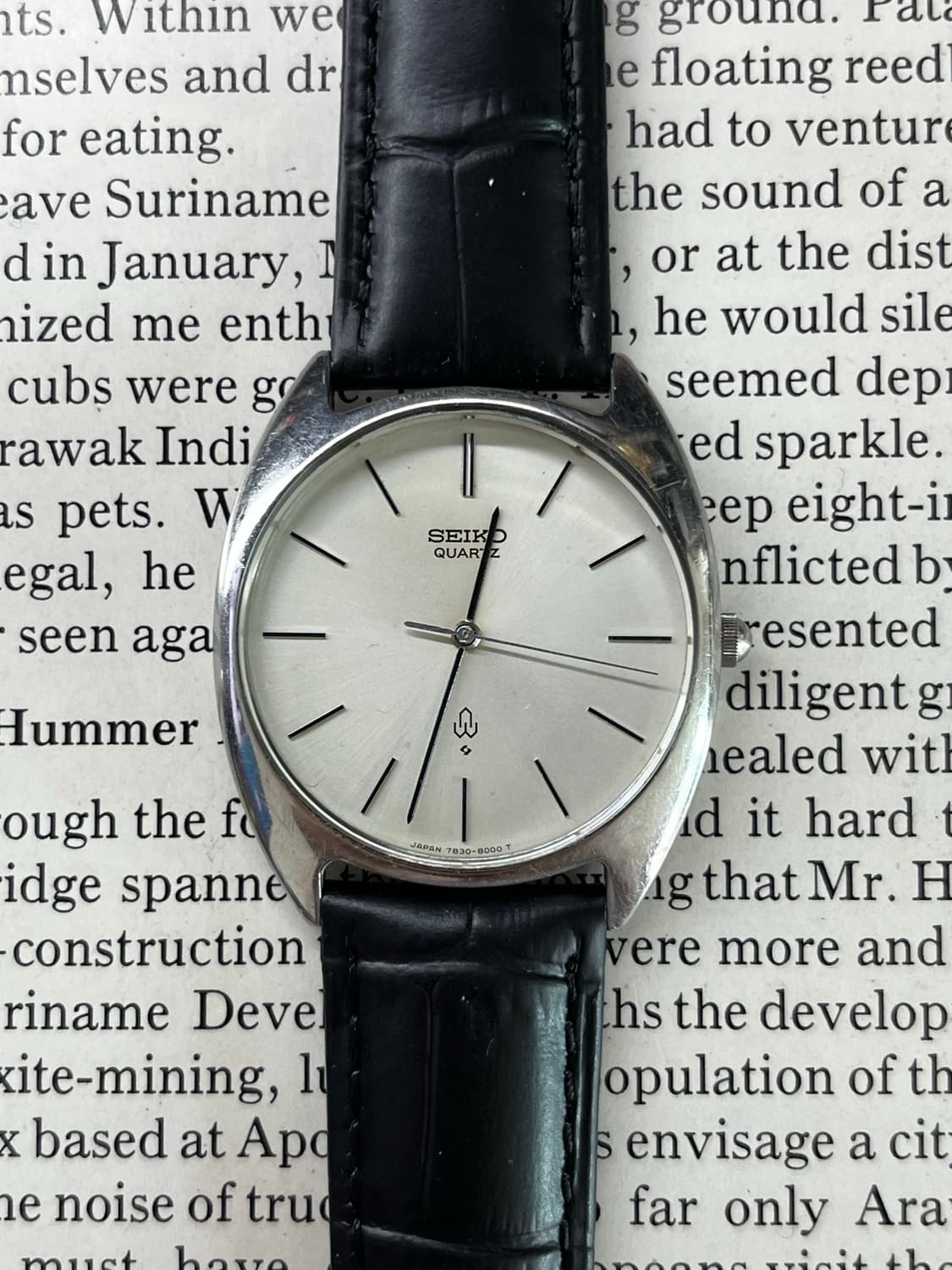 세이코 7830-8000 빈티지 쿼츠 상품이미지1