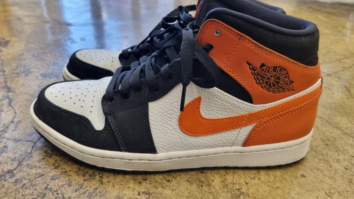 [정품] 에어 조던 1 미드 쉐터드 백보드 - 275 사이즈 상품이미지4
