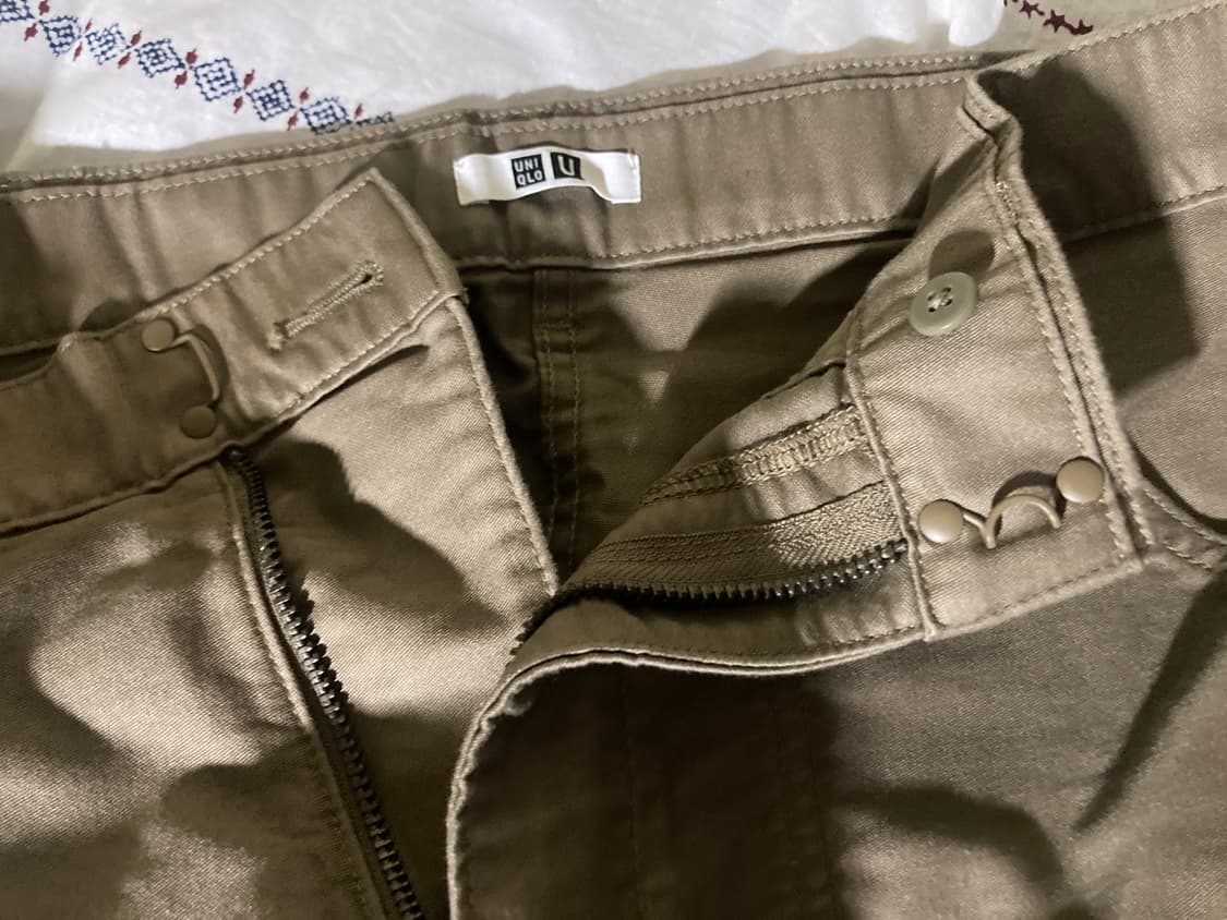 유니클로 U 와이드 치노 퍼티그 팬츠 상품이미지1