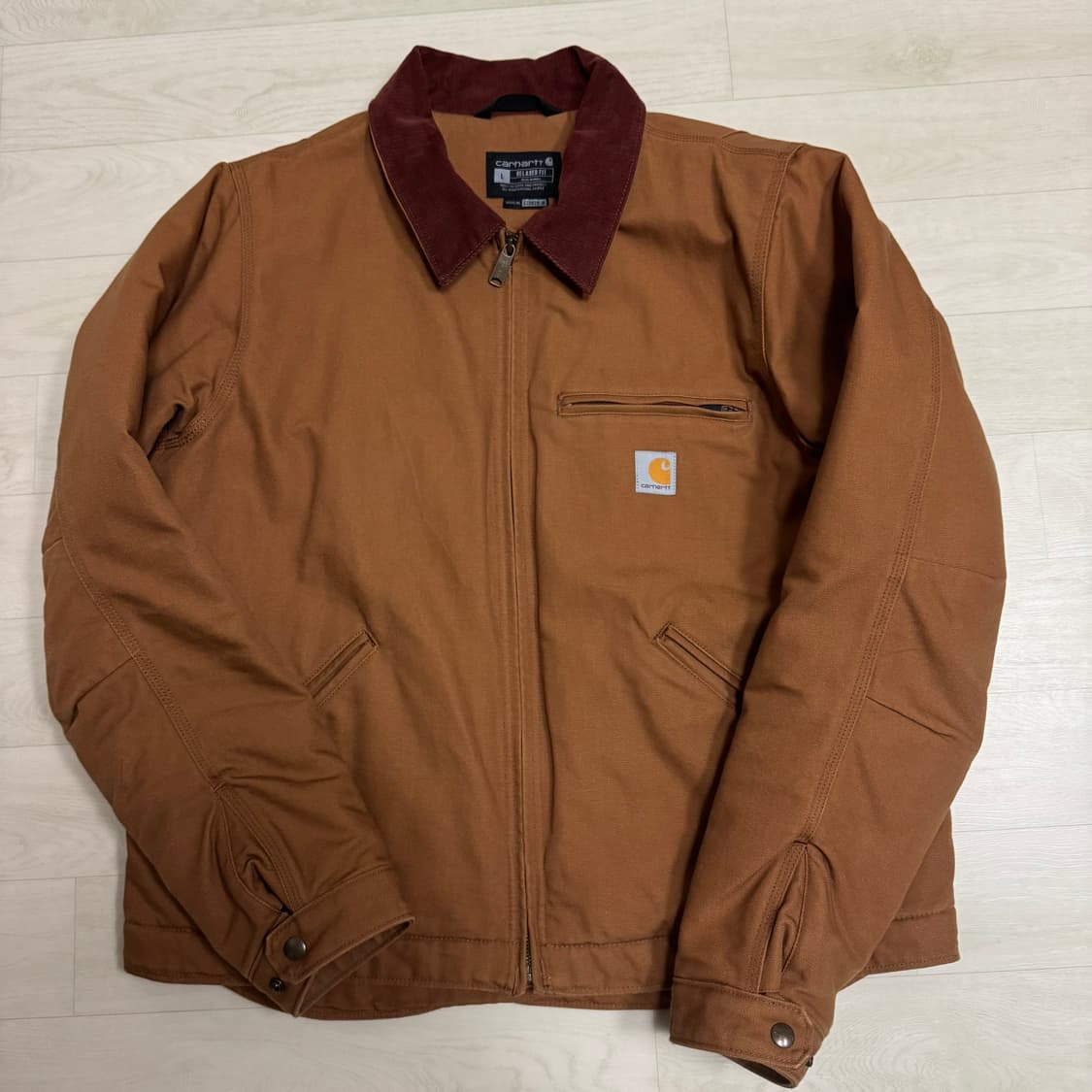 칼하트US 디트로이트 현행 자켓 브라운 상품이미지1