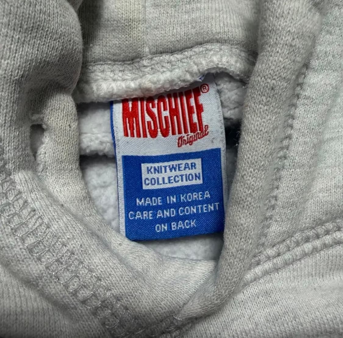 미스치프 MSCHF 회색 후드티(Free) 상품이미지4