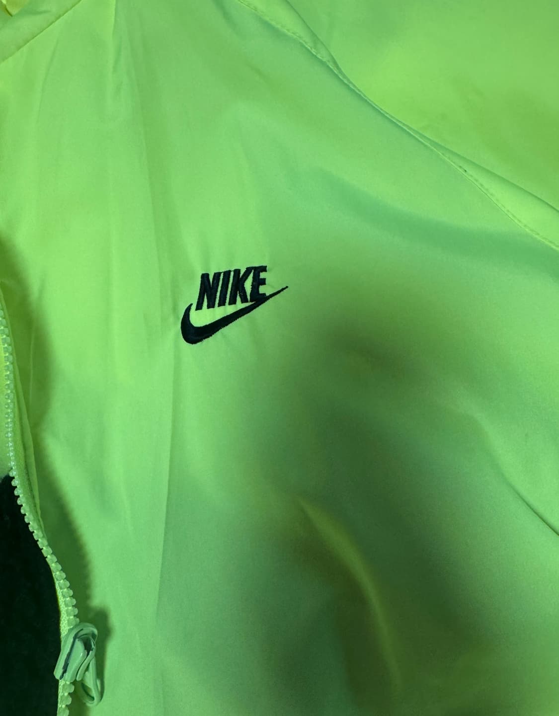 [xl] 나이키 빅스우시 네온 후리스 집업 봄버 상품이미지2