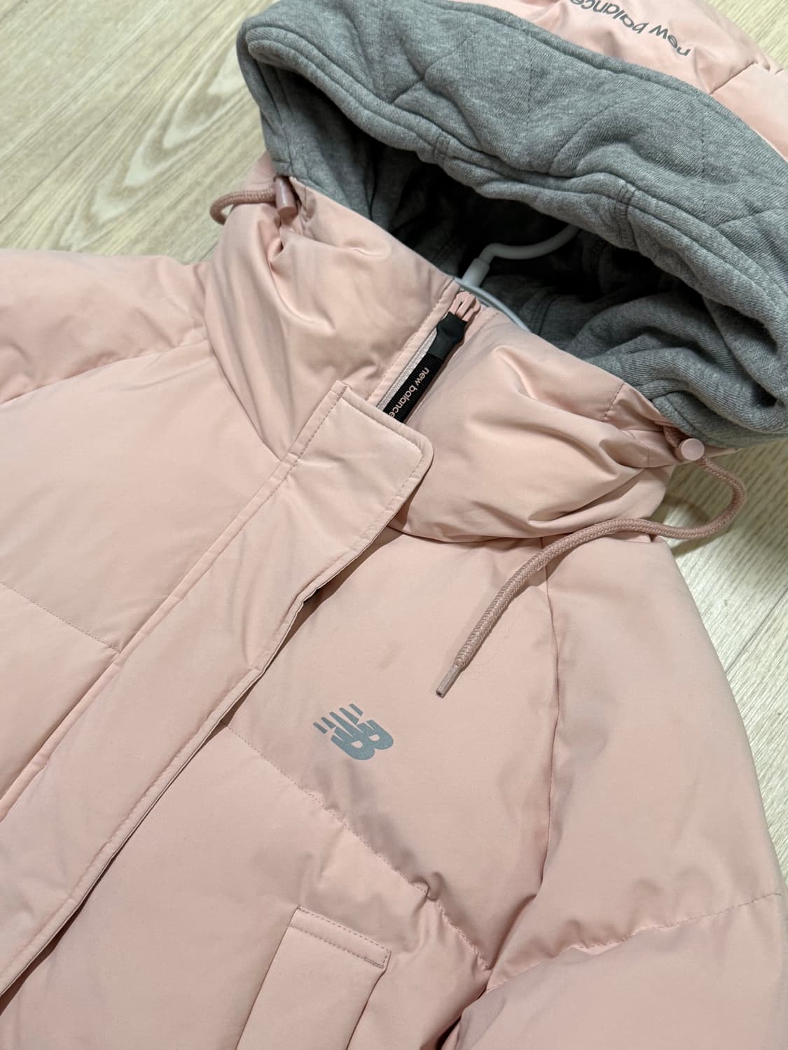 여성 S / 뉴발란스 연아 패딩 딸기우유 상품이미지5