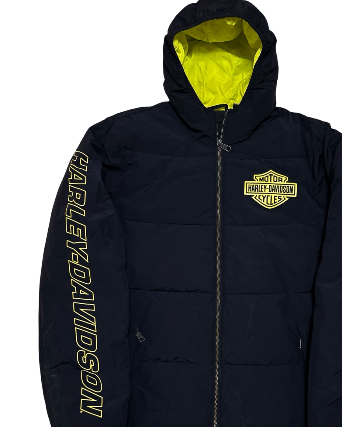 할리데이비슨 블랙 푸퍼 패딩 상품이미지2