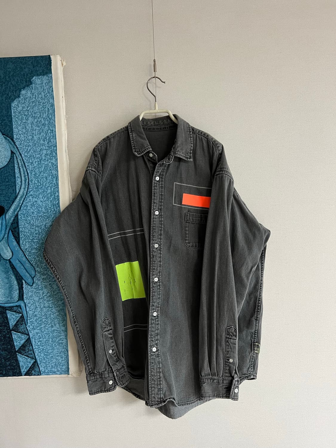 빔즈 ssz 데님 셔츠 L 상품이미지1