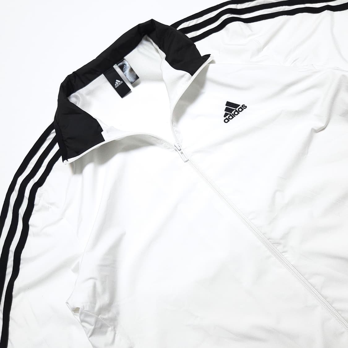아디다스 3S 우븐 바람막이 자켓 화이트 상품이미지6