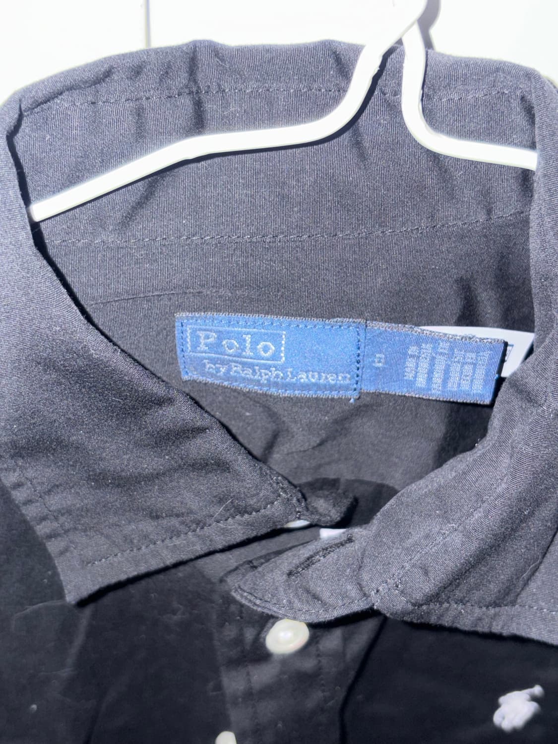 폴로 블랙 셔츠 상품이미지2