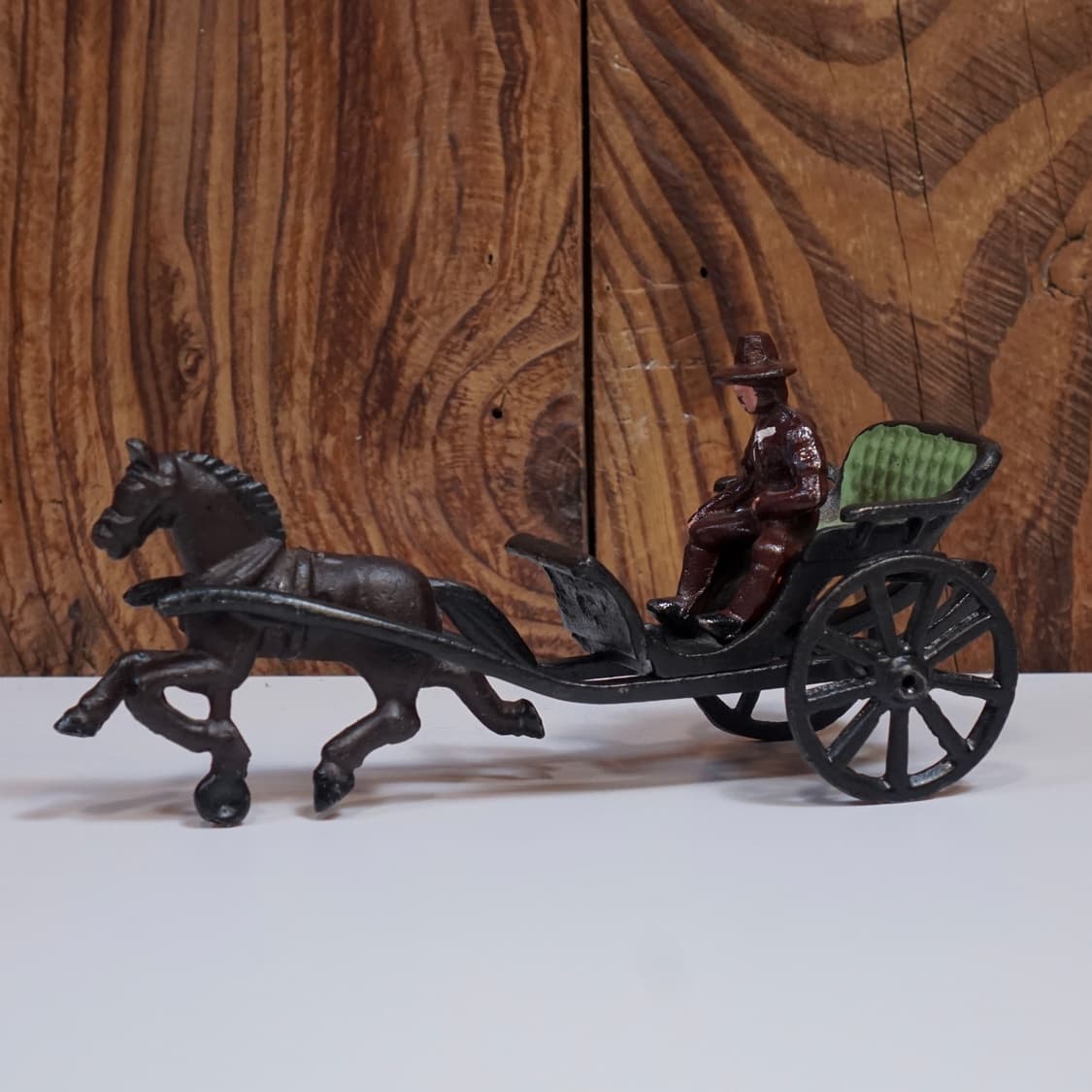 빈티지 소품 주철 말 마차 토이 상품이미지2