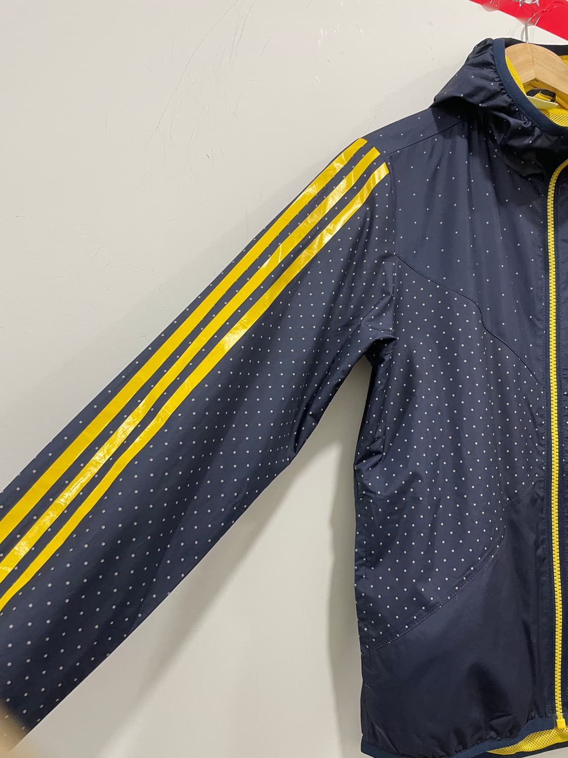 (빈티지)Adidas 아디다스 네오 JPN 도트 땡땡이 윈드브레이커 상품이미지9