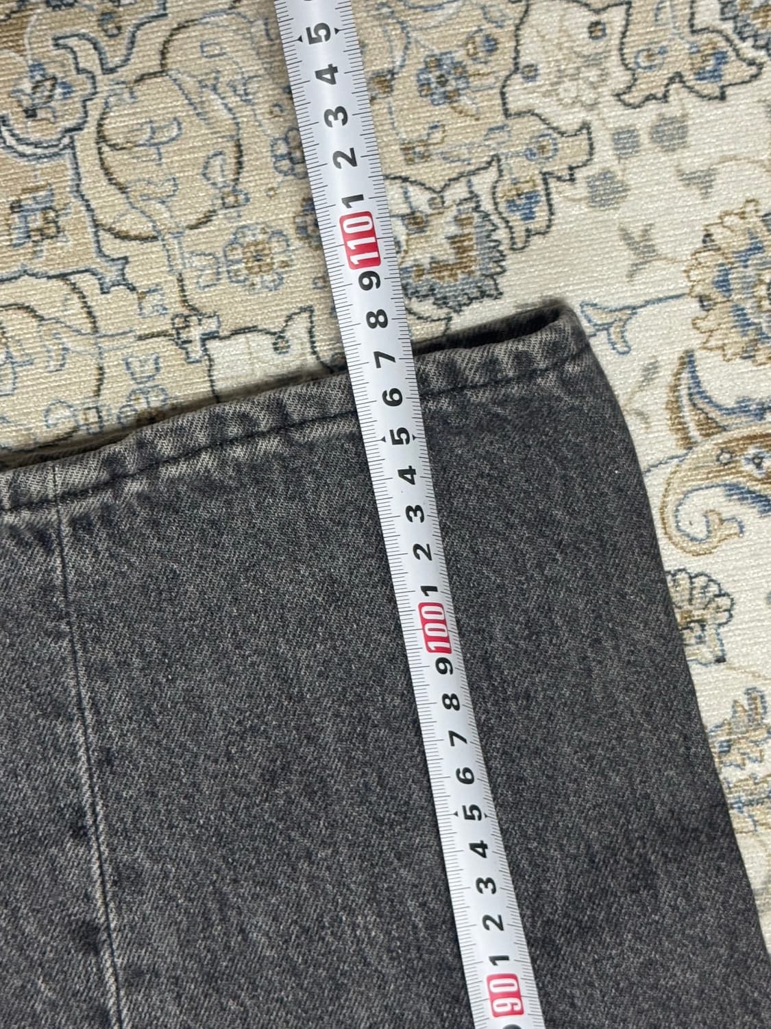 (32) 선플라워 와이드 트위스트 데님 상품이미지5