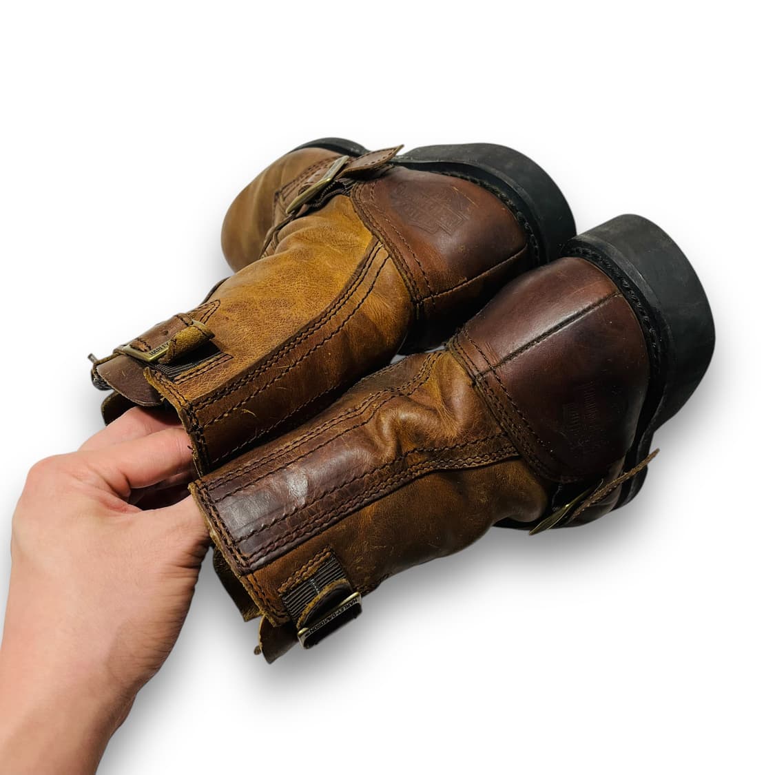 할리데이비슨 웨스턴 다크 브라운 빈티지 레인저 부츠 상품이미지9