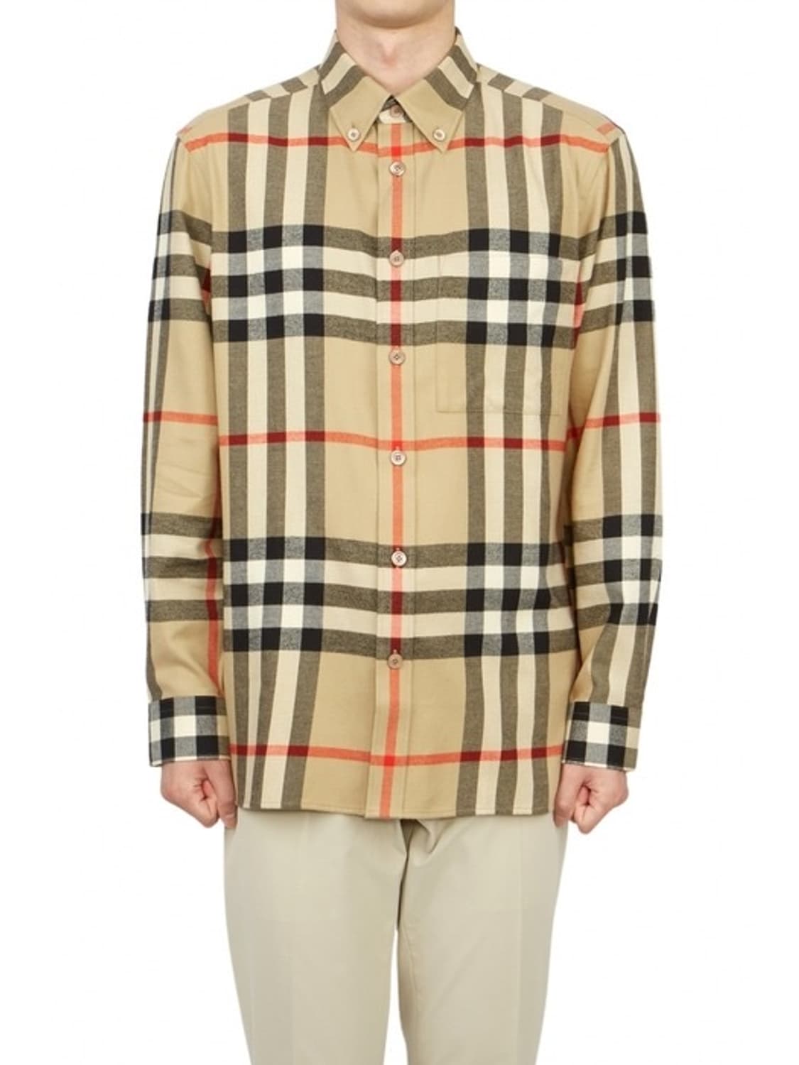 버버리 체크 셔츠 M사이즈 / 정품 8064881 상품이미지3