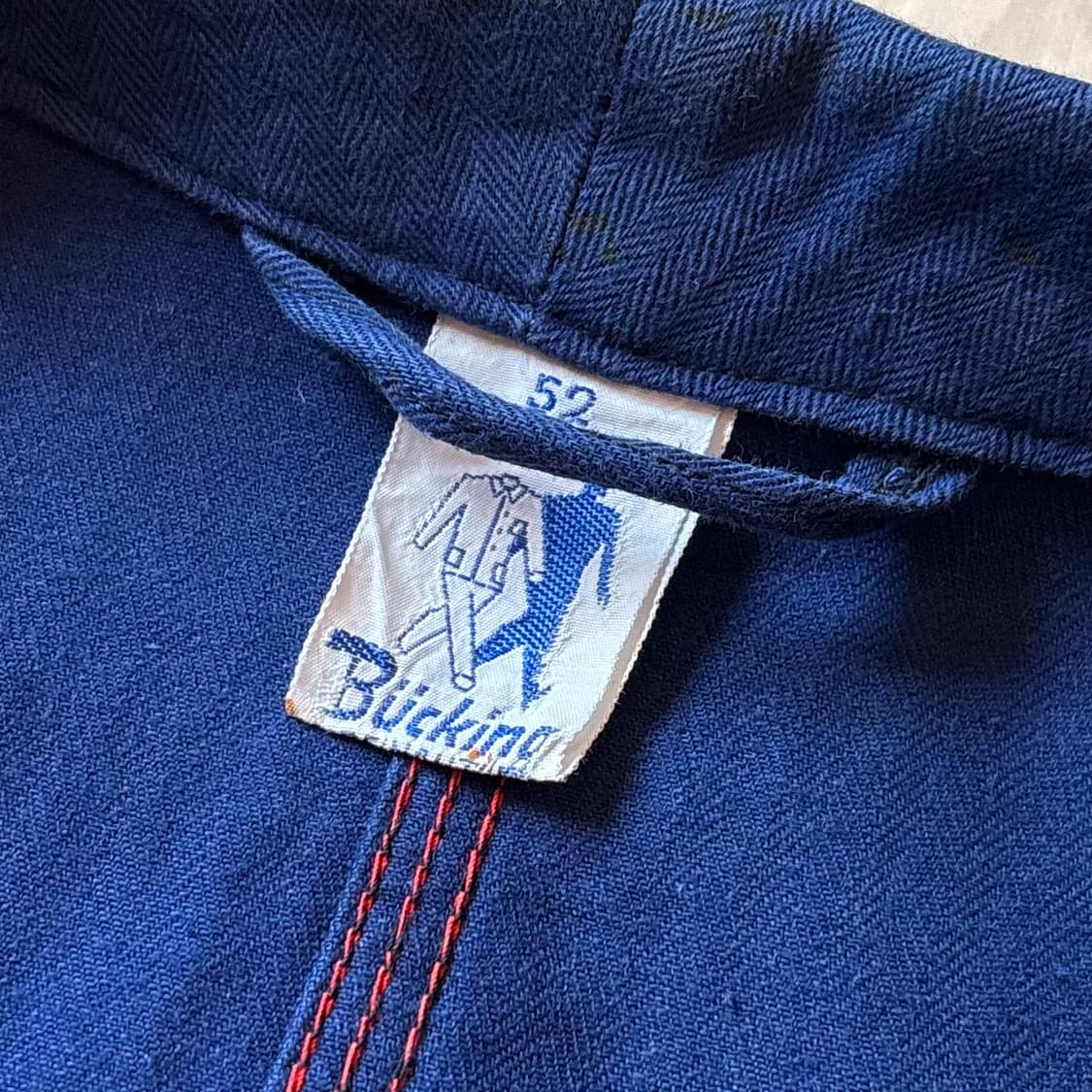 [105] 60s 독일 Bücking dreinaht HBT 워크자켓 상품이미지6