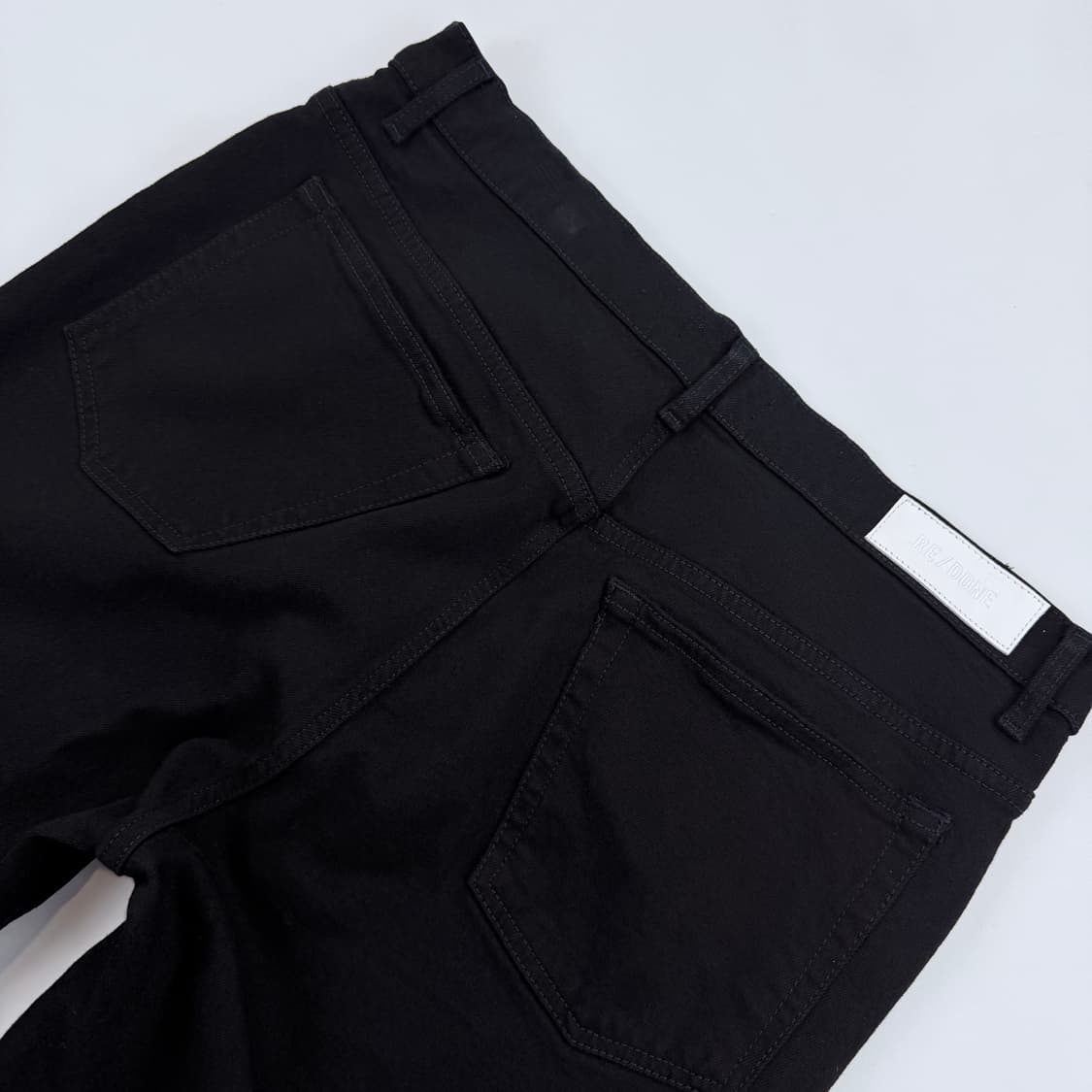 RE/DONE 리던 70s 스트레이트 데님 팬츠 블랙 상품이미지6