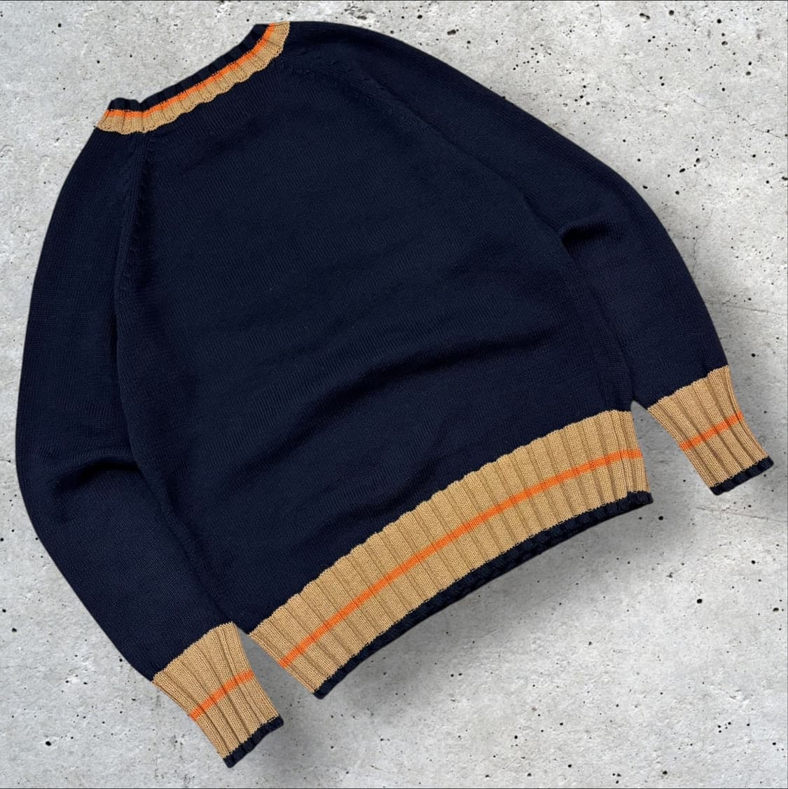 [M] 비비안웨스트우드 빅로고 오렌지 니트 B949 상품이미지2