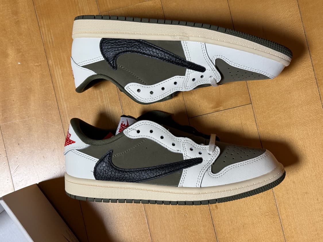 [220]나이키 조던1 로우 스캇 올리브 PS 상품이미지2