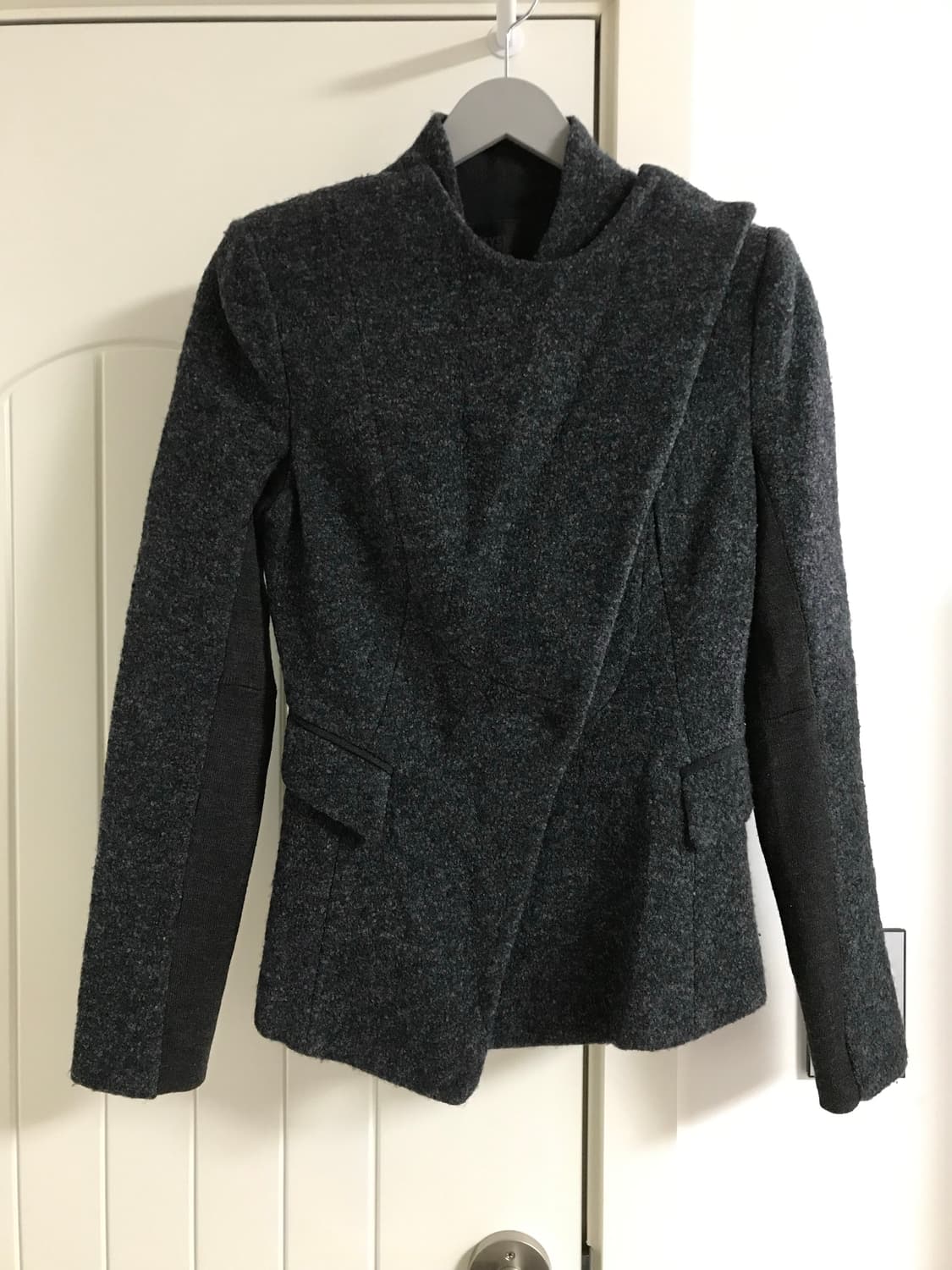 빈티지 하이넥 숏코트 상품이미지4