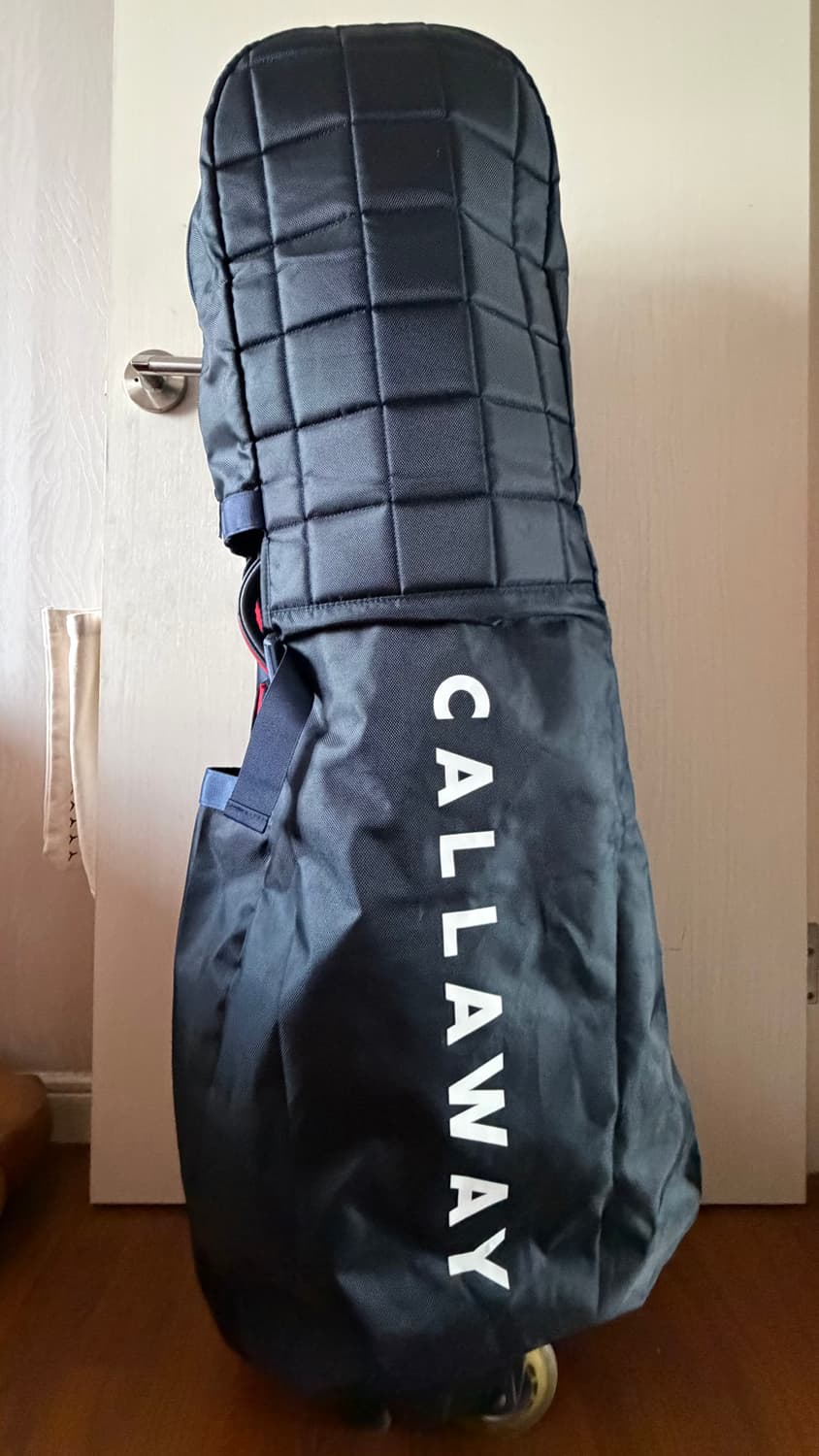 [새상품] 캘러웨이 Callaway 블랙 골프 스탠드백 항공커버 여행 상품이미지5