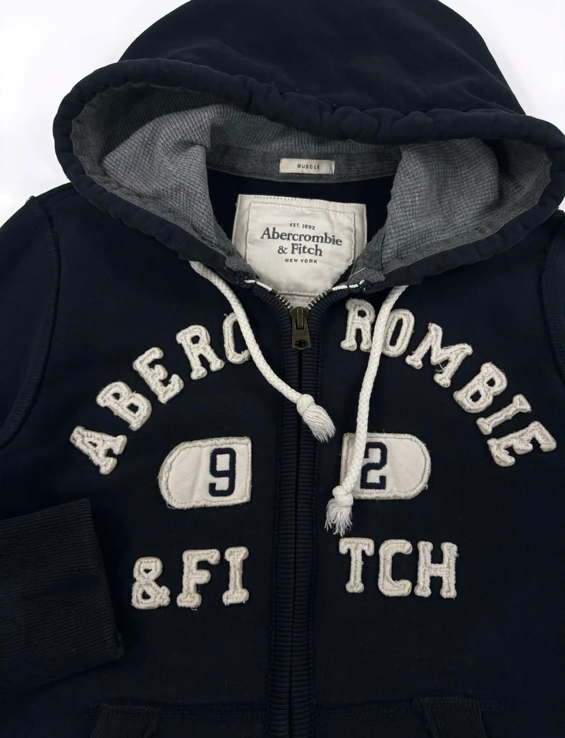 아베크롬비 네이비 후드집업 상품이미지2