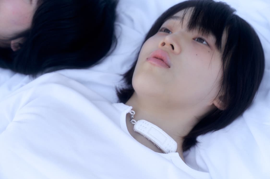 오스하이 oshigh 밴드 넥 롱 슬리브 (화이트) 상품이미지1