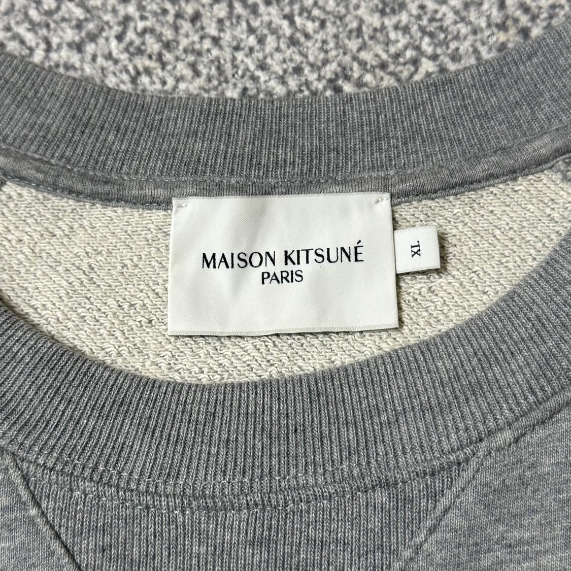 [정가 25만원] 메종키츠네 맨투맨 스웻셔츠 XL 상품이미지8