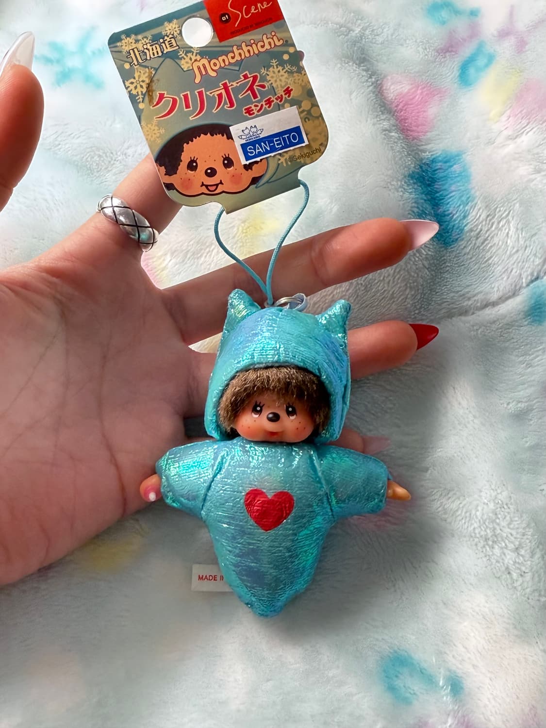 지역한정 몬치치 클리오네 훗카이도 인형 키링 상품이미지5