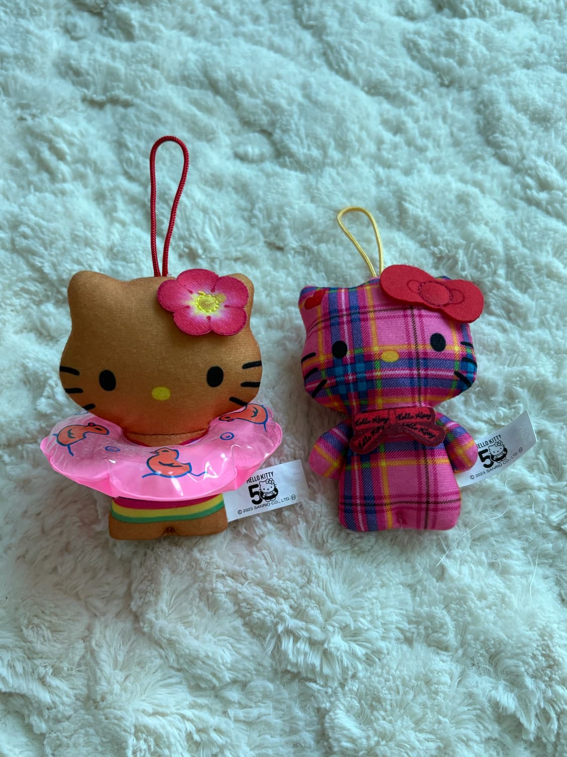 헬로키티 50주년 해피밀 키링 일괄 판매 상품이미지1