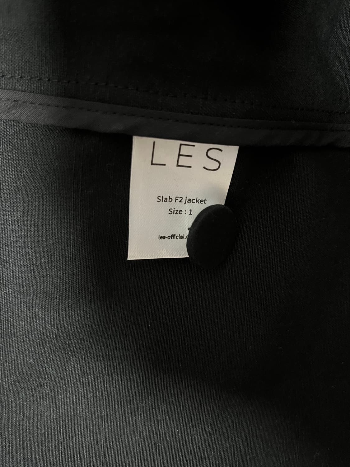 Les f2자켓 블랙 1 상품이미지3