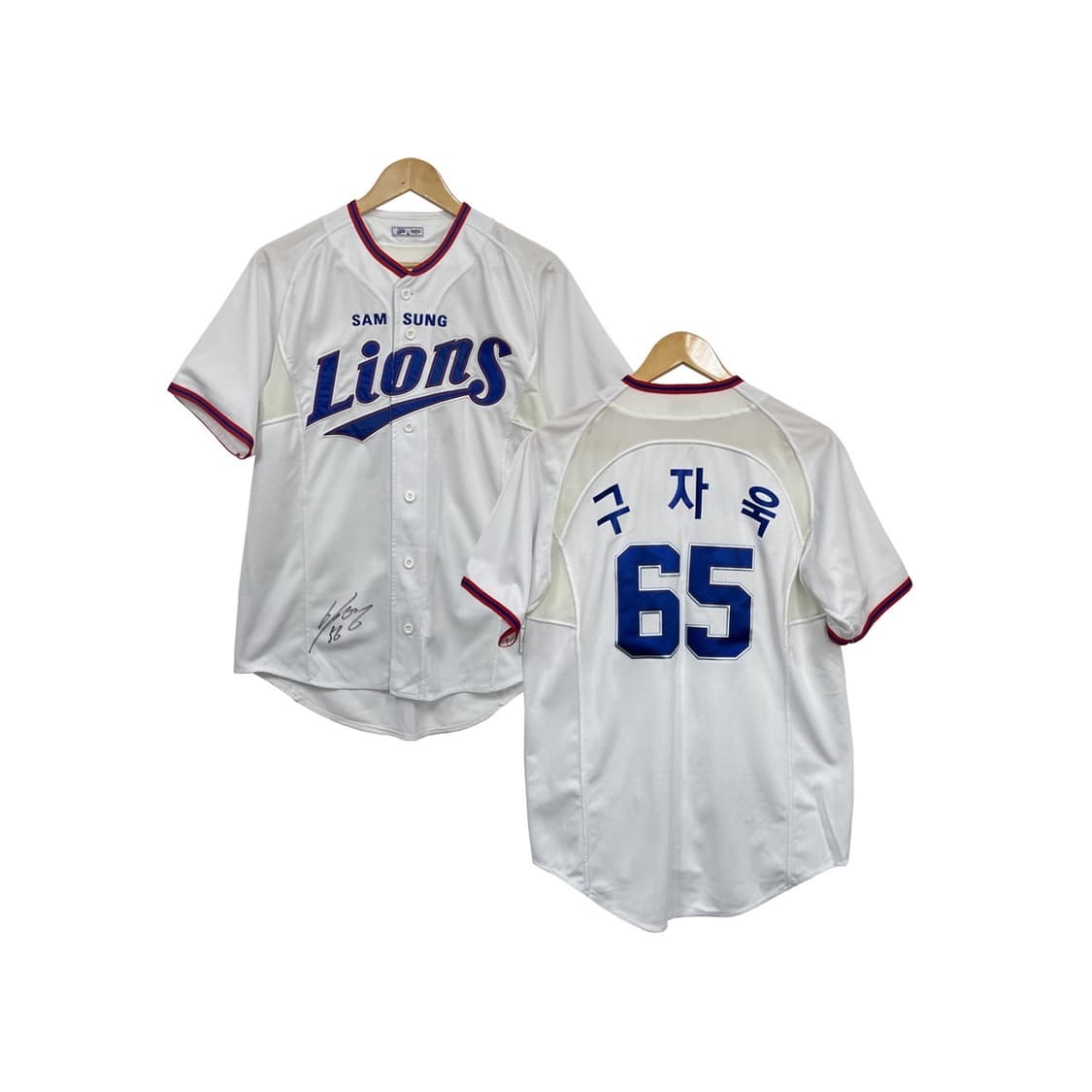 빈폴 x 삼성 라이온즈 구자욱 마킹 야구 유니폼 상품이미지1
