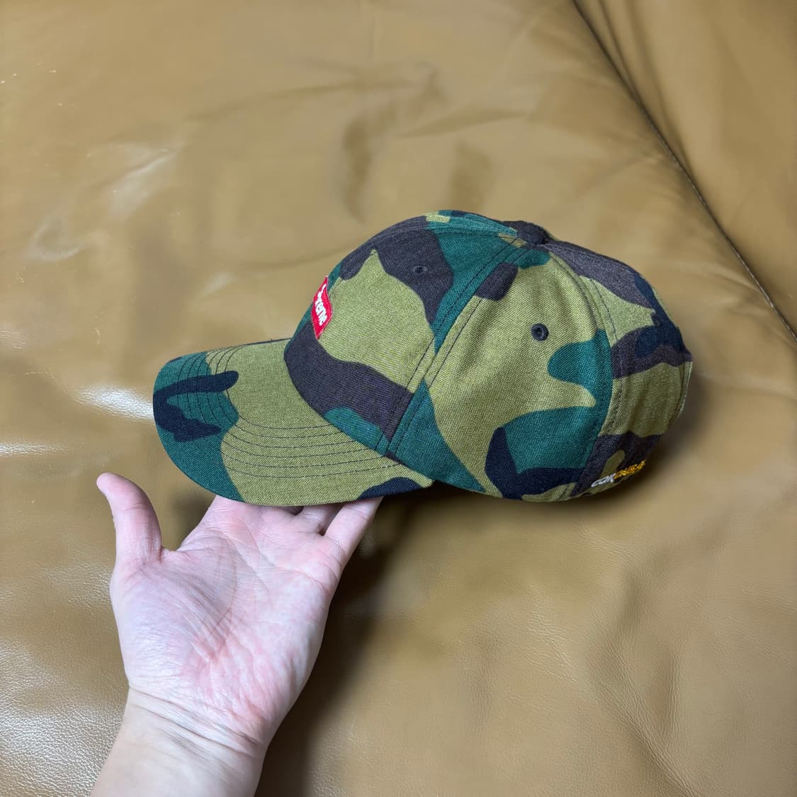 슈프림 6패널 볼캡 모자 우드랜드 카모 상품이미지4