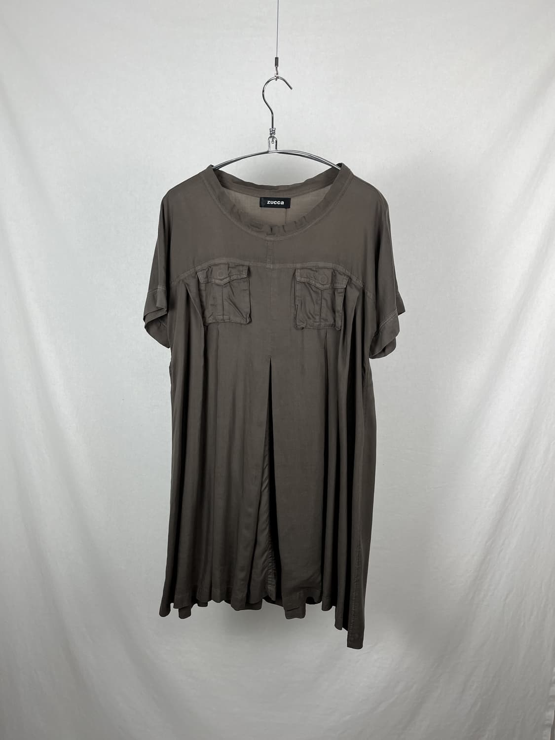 ZUCCA 투 포켓  반팔 원피스  상품이미지1