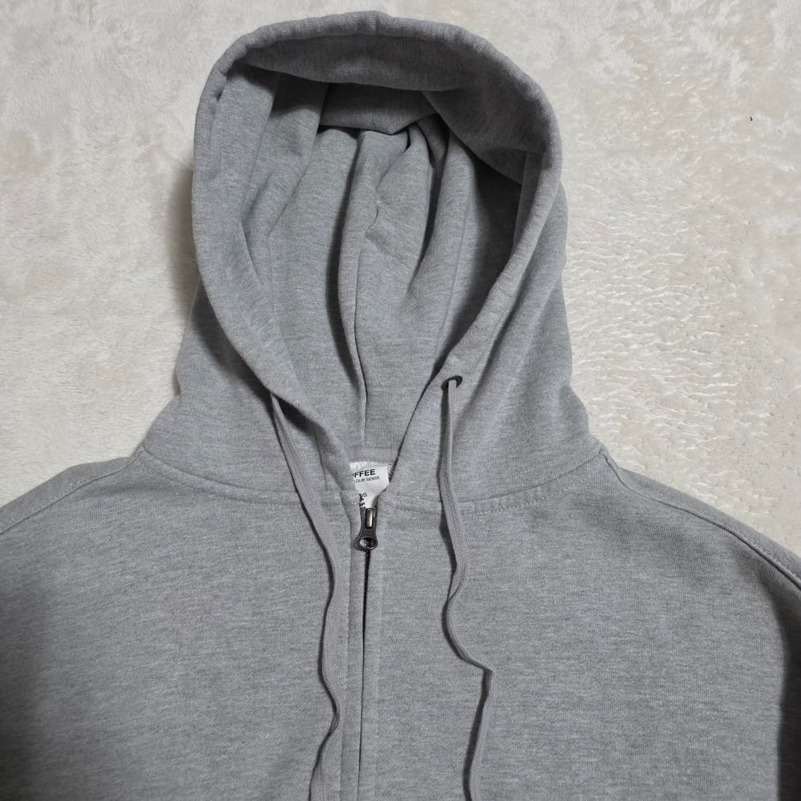 (OS)여성 토피 크롭 후드집업 상품이미지2