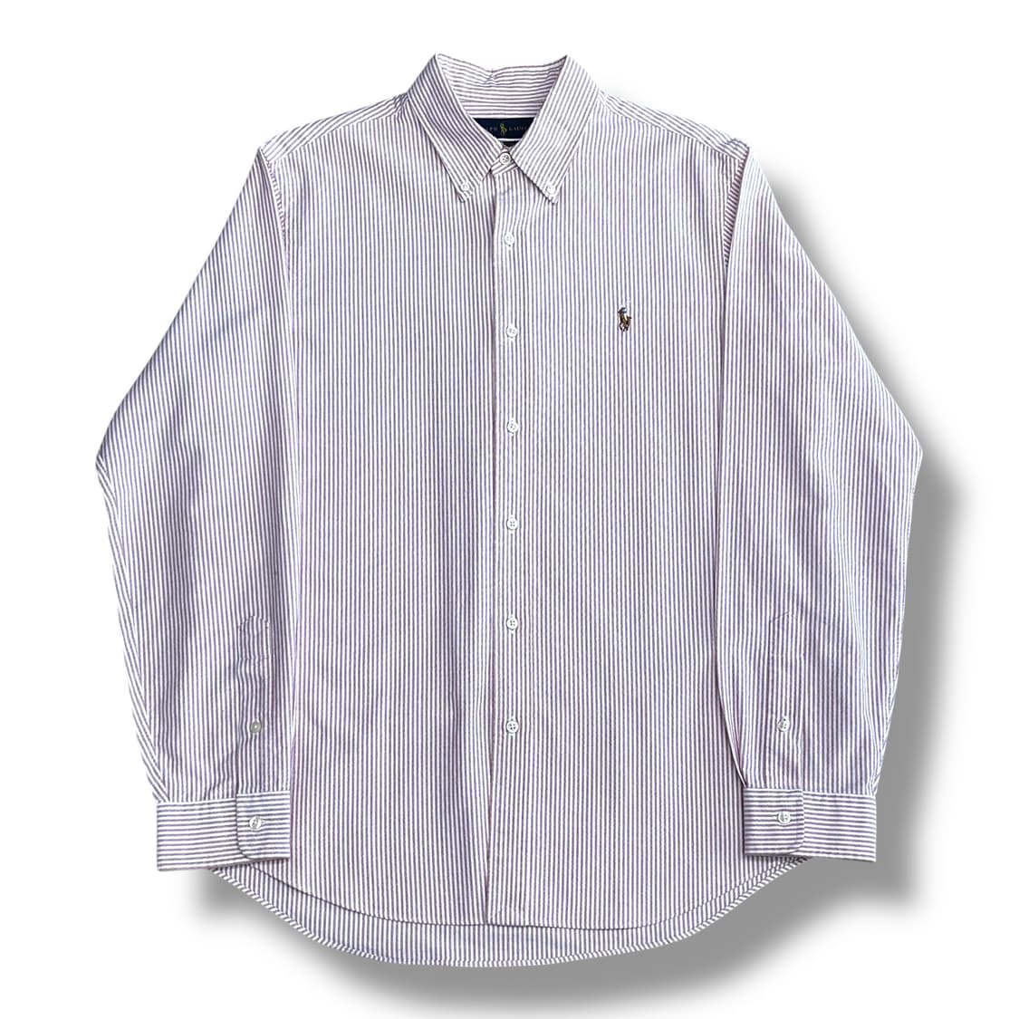 Polo Ralph Lauren 클래식핏 핑크 스트라이프 셔츠 상품이미지1