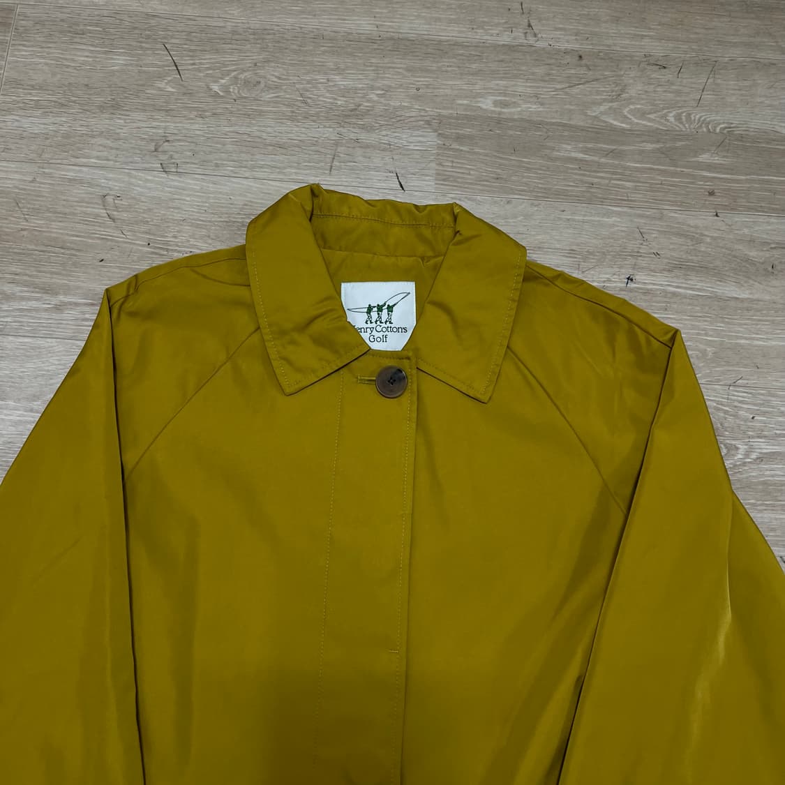 헨리코튼 여성 싱글 카라 레인 맥코트 [머스타드] M/95 상품이미지2