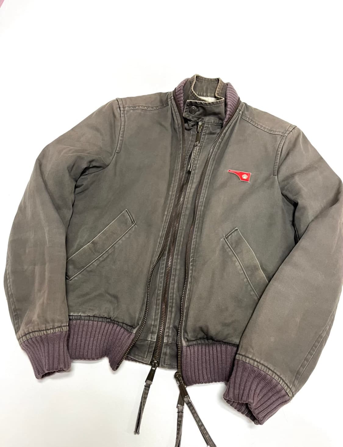 디스퀘어드2 2010AW 더블 레이어드 지퍼 봄버 상품이미지1