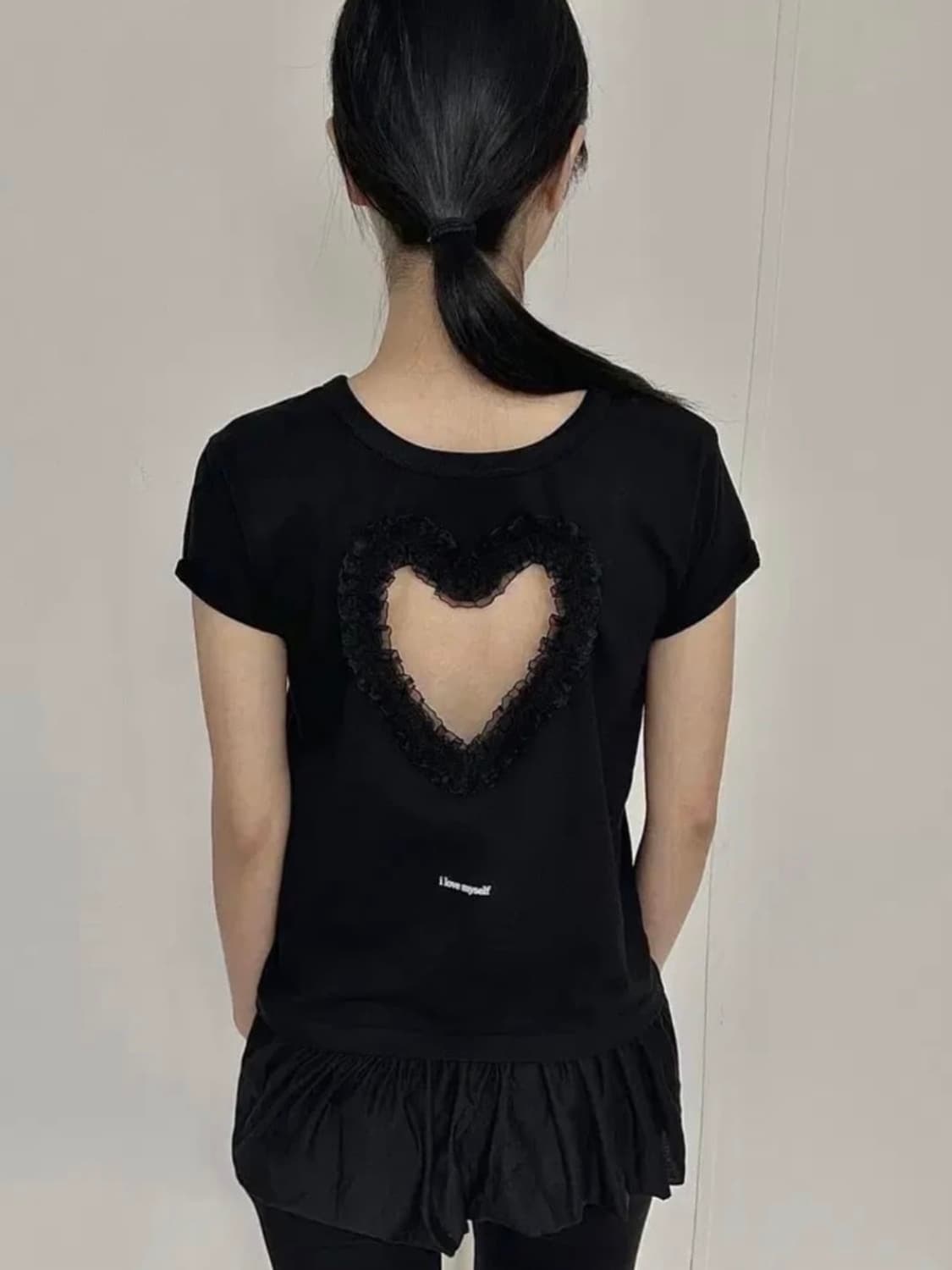 5e Slogan short sleeved T-shirt 상품이미지1