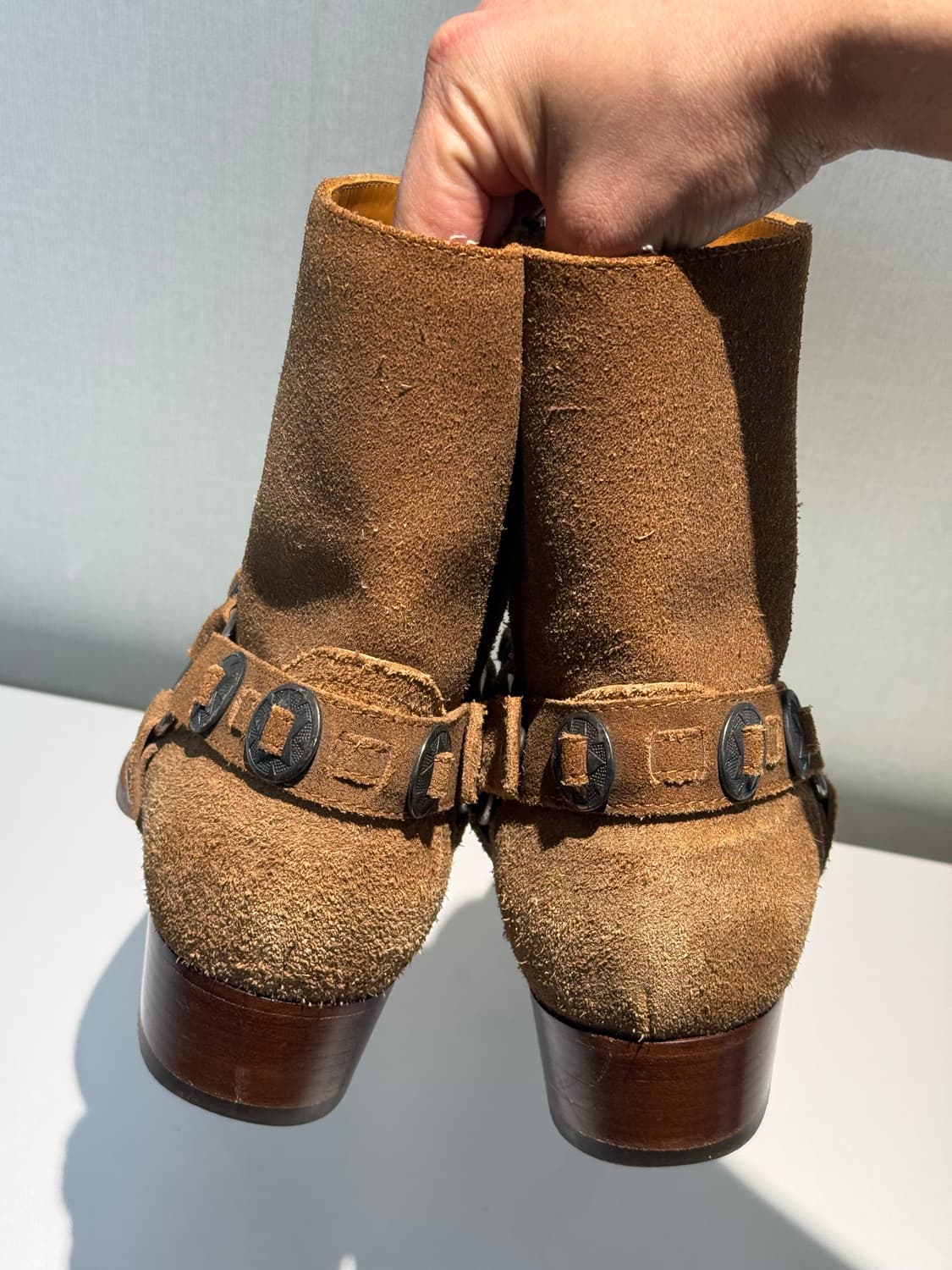 생로랑 Saint Laurent 와이어트 하네스 웨스턴 부츠 42 상품이미지4