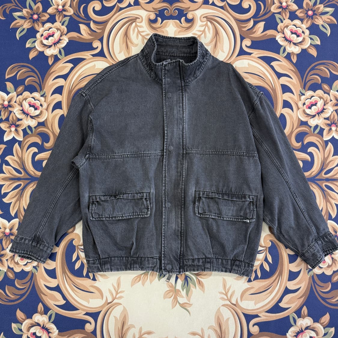 (XL)일꼬르소 ILCORSO 흑청 데님자켓(2WAY지퍼) 상품이미지1