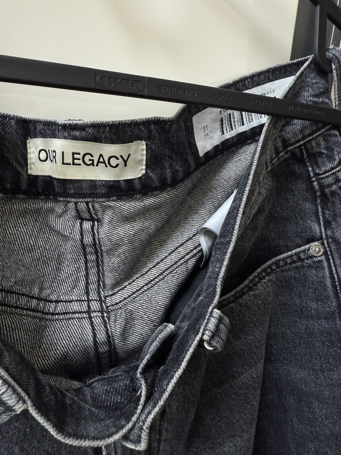 [31]아워레가시 써드컷 슈메틀링 패치 데님 상품이미지2