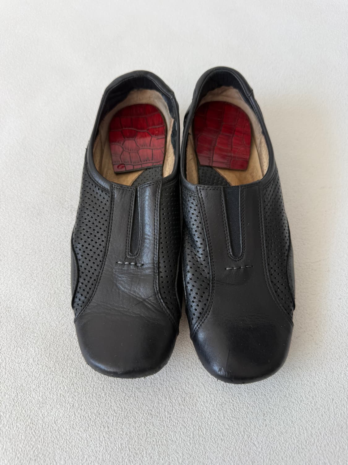 [7M, 240]MADE IN ITALY 레더 플랫 슈즈 상품이미지6