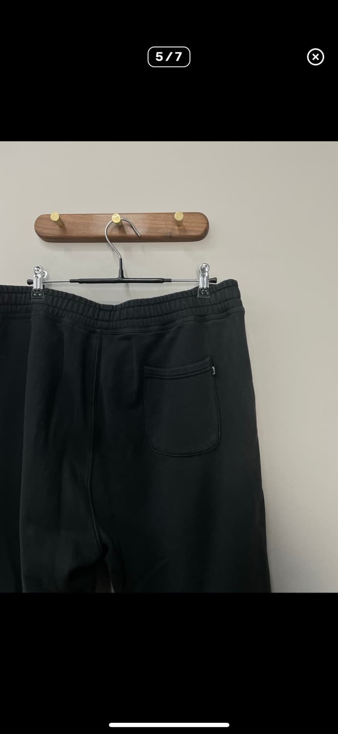 스투시 스탁 로고 블랙 스웨트 팬츠 A3469 상품이미지5