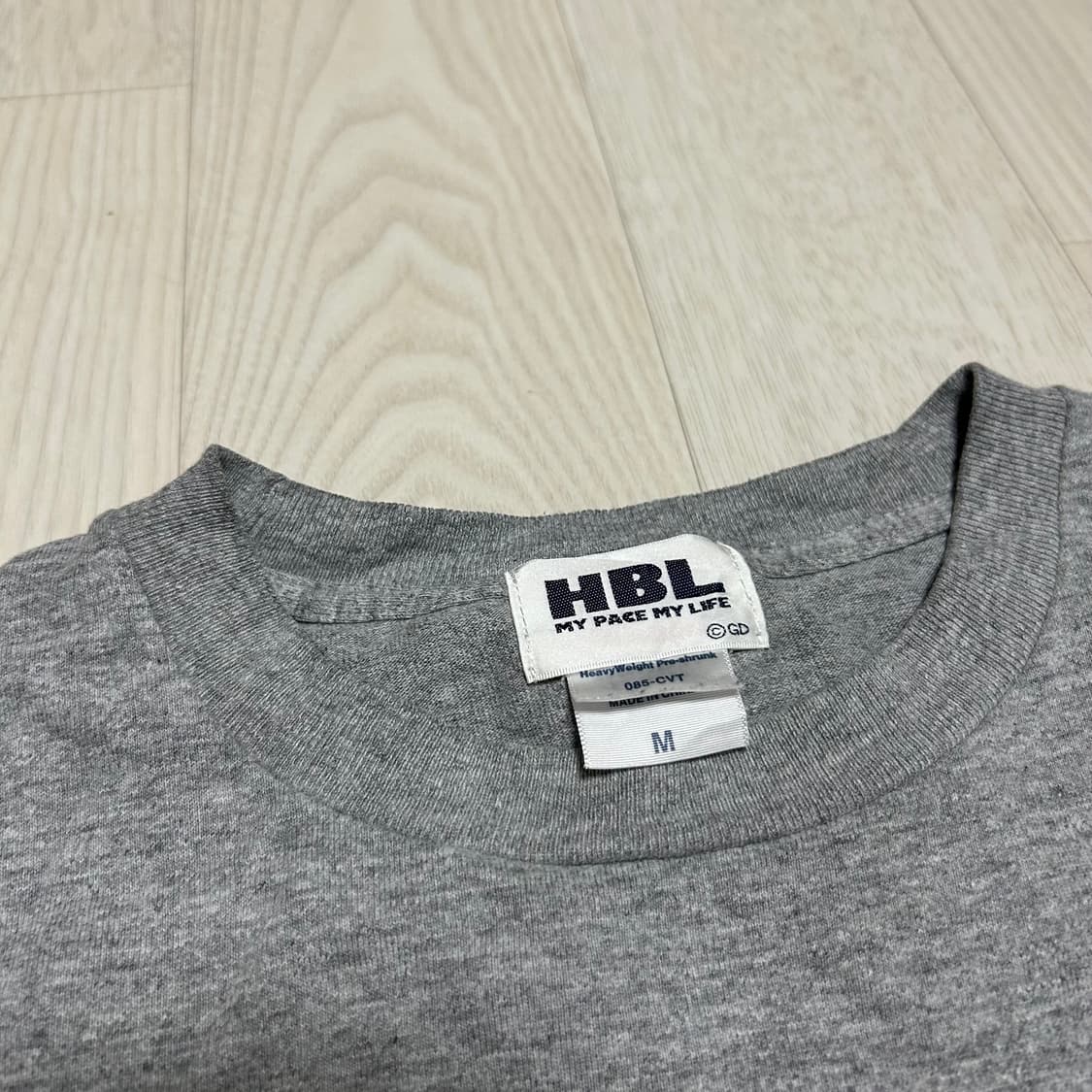 [M] 아오보즈 밴드 라이브굿즈 밴드티셔츠 그레이 상품이미지4