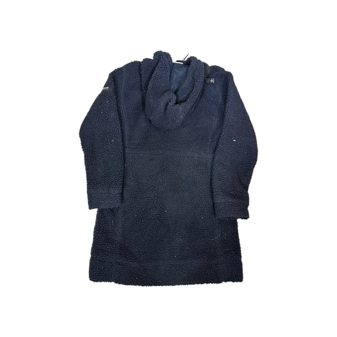 리복 네이비 롱패딩 후드 뽀글이 후리스 롱 원피스 자켓 XL 상품이미지6